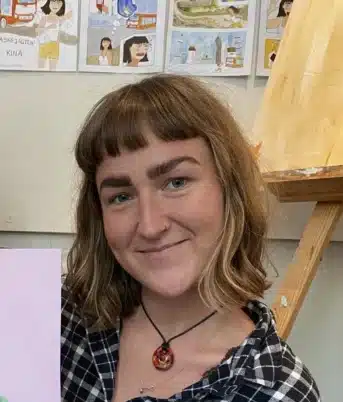 Forsidekunstner Aarhuskalenderen 2025, Amanda Hoffenzits