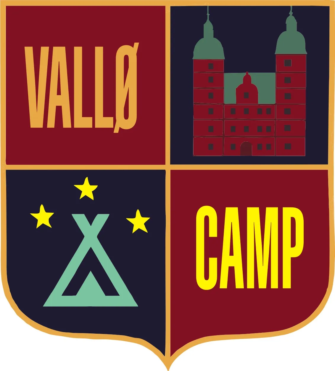 Vallø & Camp logo