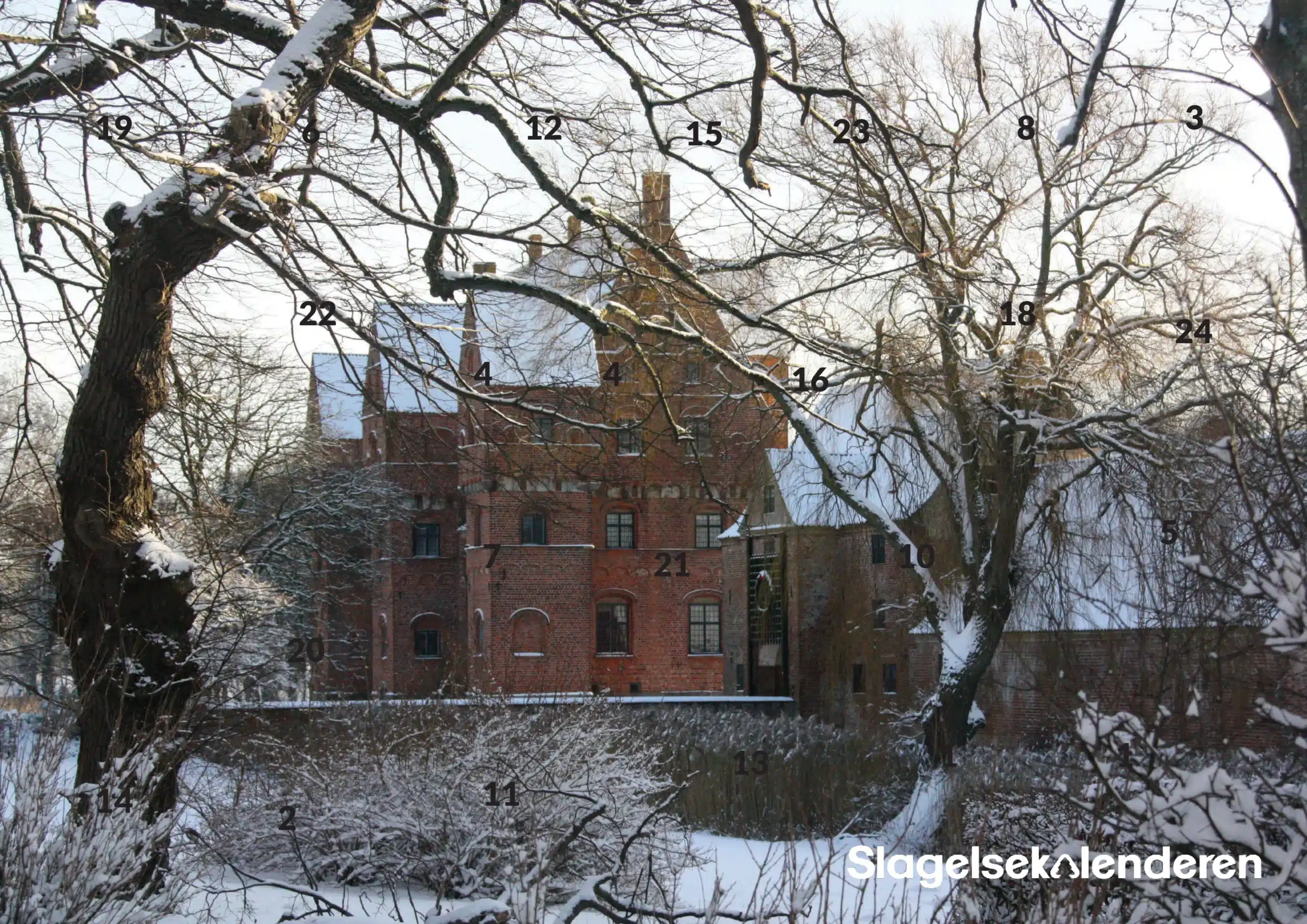 Forsiden til dette års Slagelsekalender