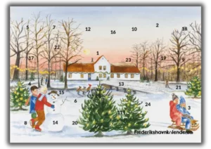 Forsiden til dette års Frederikshavnkalender