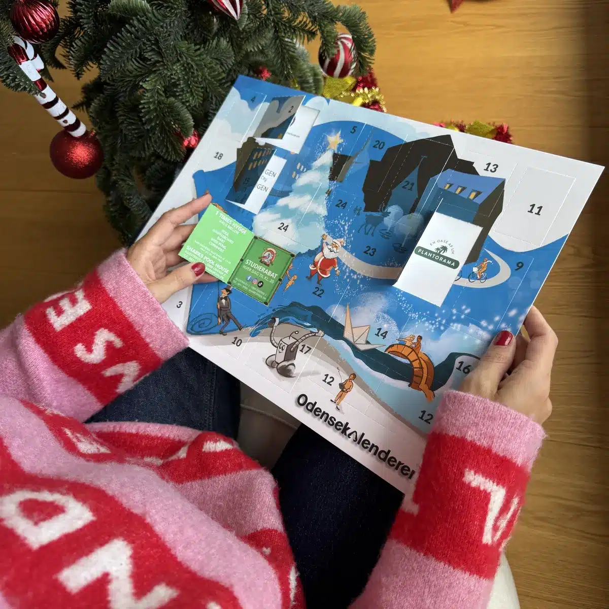 Kalenderlåge åbnes i Odensekalenderen