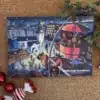 Forsiden af Aalborgkalenderen julekalender med lokale motiver