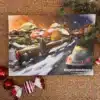 Forsiden af Køgekalenderen julekalender med lokale motiver