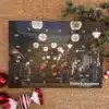 Forsiden af Odderkalenderen julekalender med lokale motiver