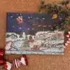 Forsiden af Vejlekalenderen julekalender med lokale motiver
