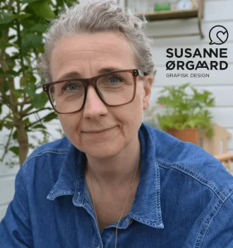 Forsidekunstner, Susanne Ørgaard, af dette års Silkeborgkalender.