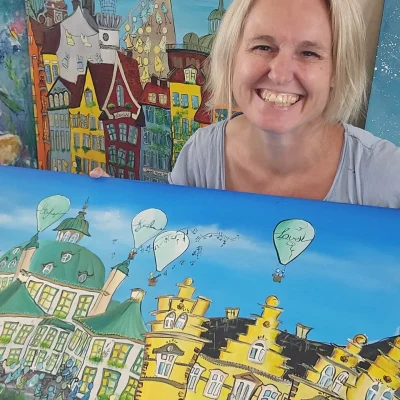 Forsidekunstner Christina Christiansen